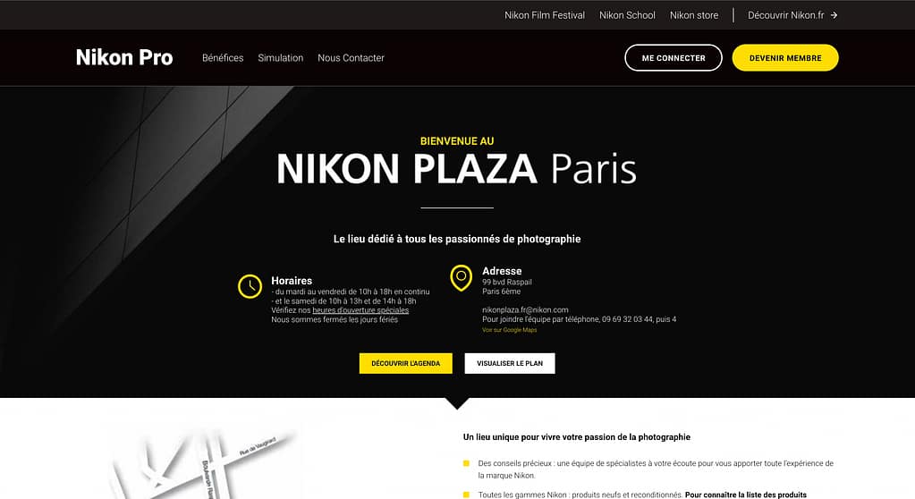 Nikon paris plaza
