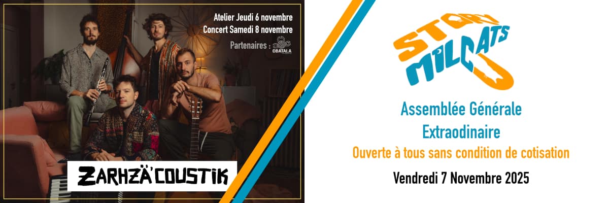 Atelier avec ZARHZÄ’COUSTIK